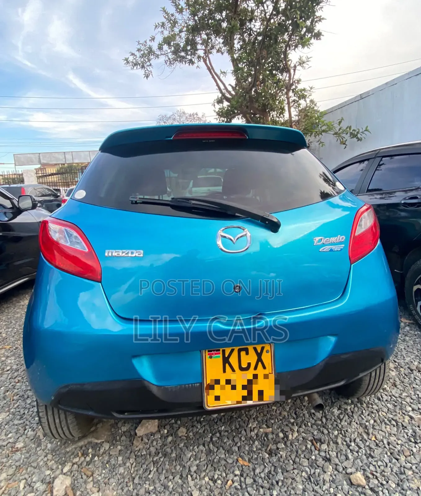 Mazda Demio 2012 Blue