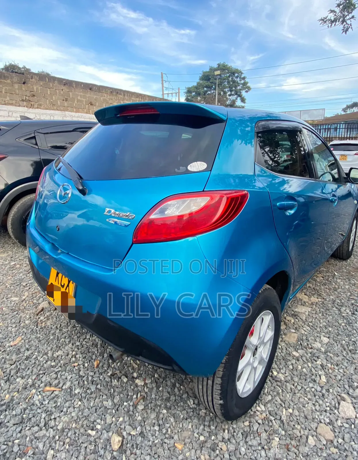 Mazda Demio 2012 Blue