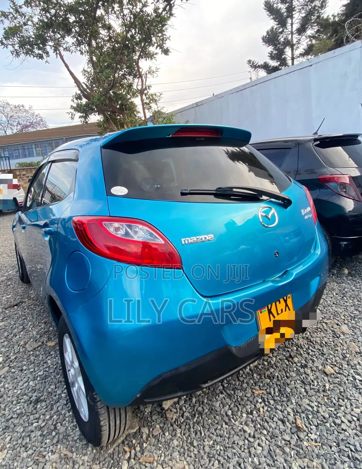 Mazda Demio 2012 Blue