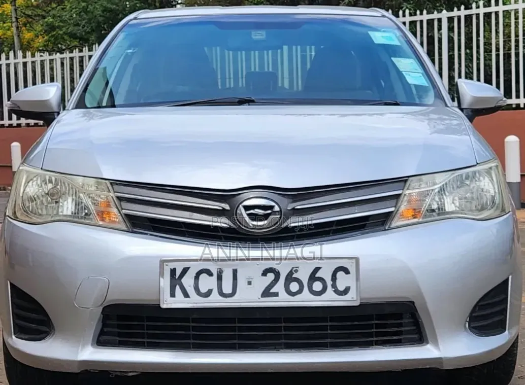 Toyota Axio 2012 Silver