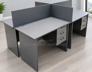Modern Office Desk-4 Ways Working Station