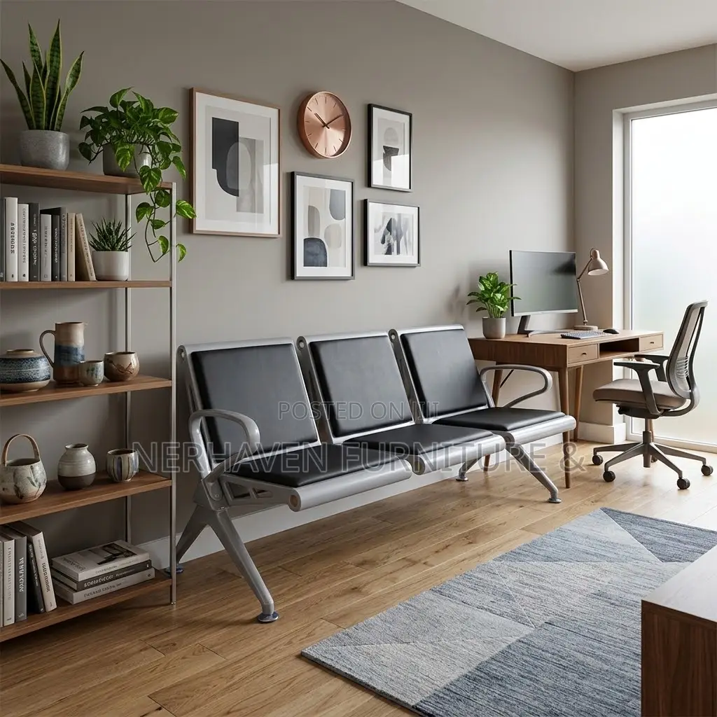 Heavy Duty Link Chair – Durable Waiting Room Reception Chair