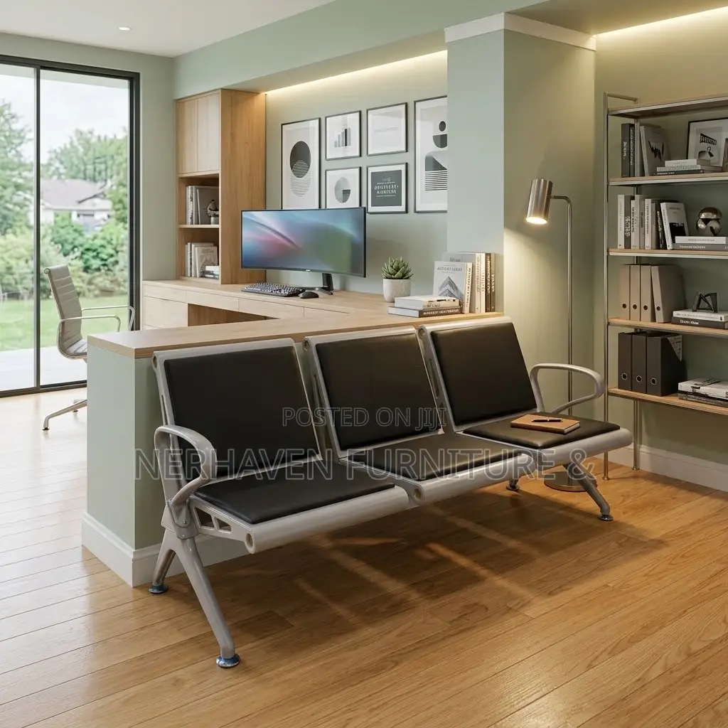 Heavy Duty Link Chair – Durable Waiting Room Reception Chair