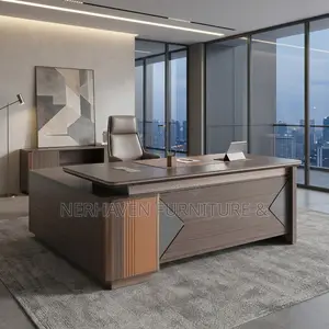 Executive L Desk – Modern L-Shaped Office Executive Desk