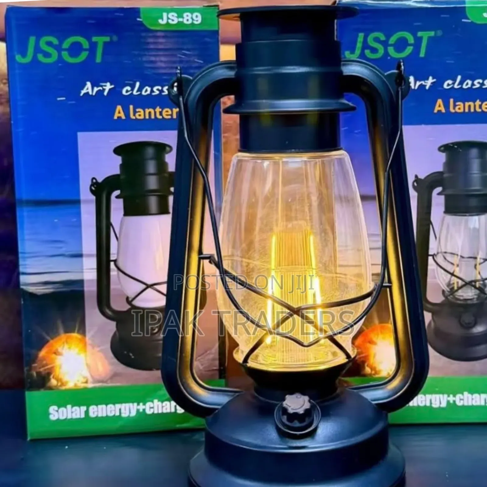 JSOT JS-89 Art Classics Vintage Solar Lantern