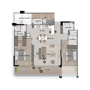Modern 2 Bedroom plus Dsq Apartments for Sale – From KES 15.2M