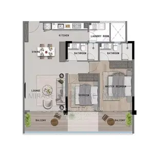 Modern 2 Bedroom plus Dsq Apartments for Sale – From KES 15.2M