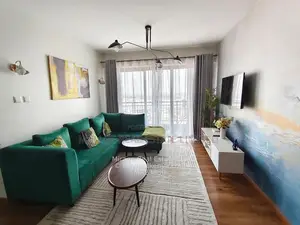 Furnished 1-Bedroom Apartment To Let in Garden City on 13th Floor