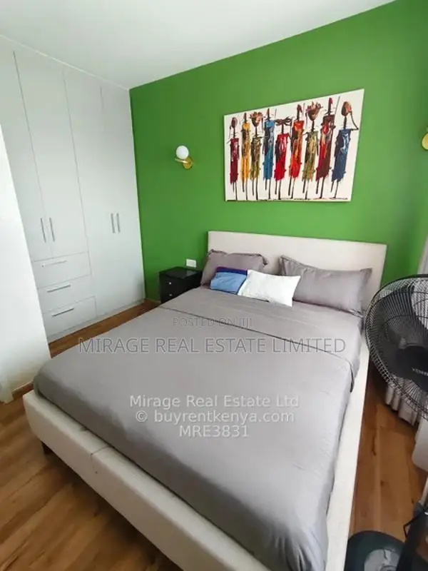 Furnished 1-Bedroom Apartment To Let in Garden City on 13th Floor