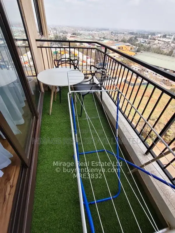 Unfurnished 1-Bedroom Apartment To Let in Garden City on 13th Floor
