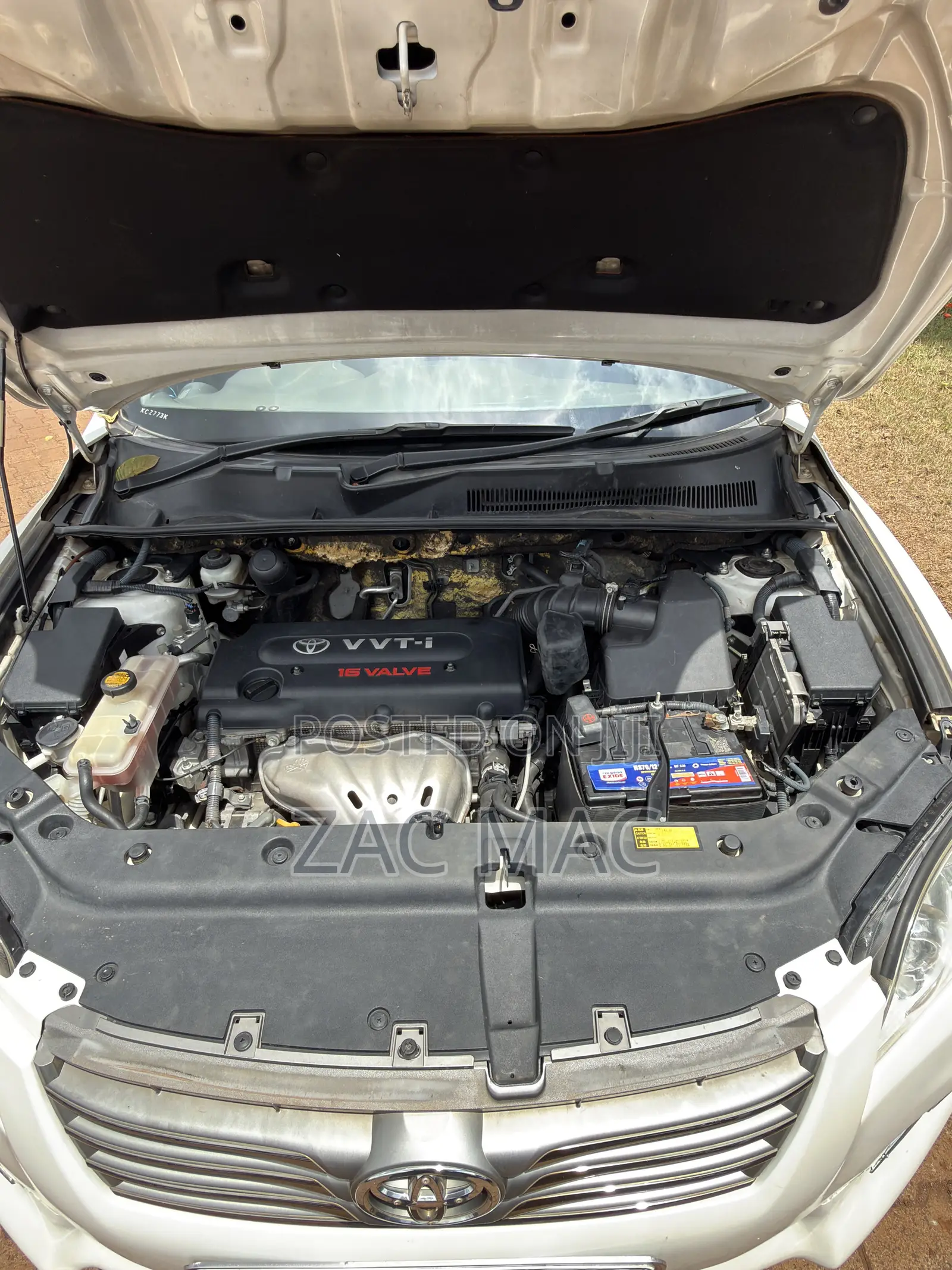 Toyota Vanguard 2013 Pearl