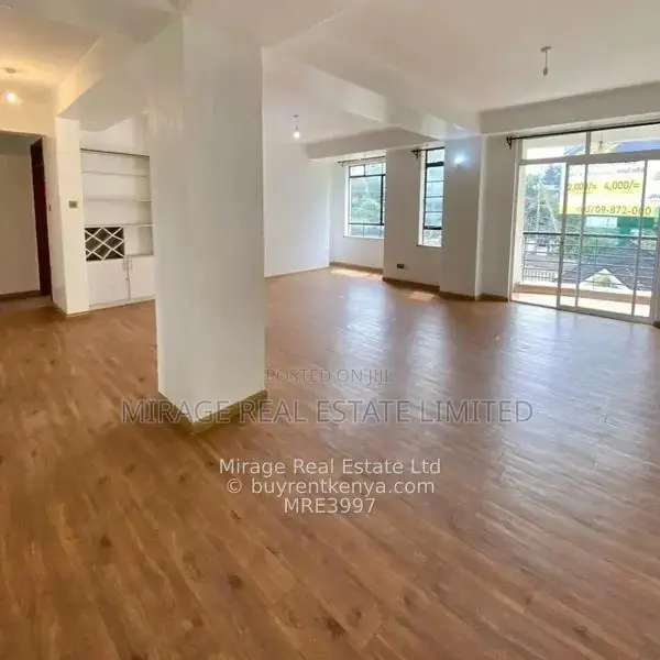 Spacious 3-BEDROOM + Sq Apartment To Let In Kileleshwa– KES 120,000