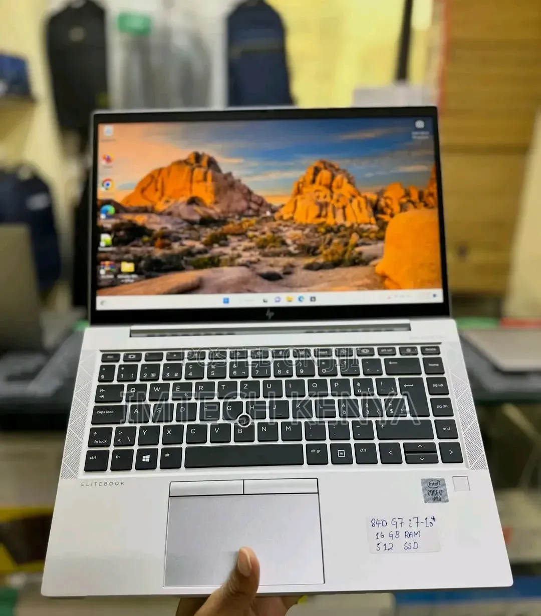 Laptop HP EliteBook 840 G7 16GB Intel Core i7 SSD 512GB
