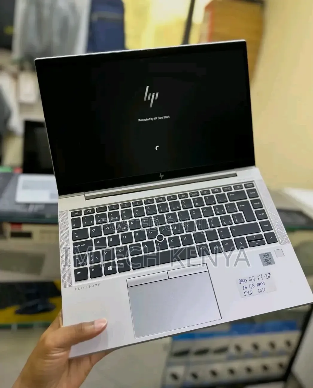 Laptop HP EliteBook 840 G7 16GB Intel Core i7 SSD 512GB