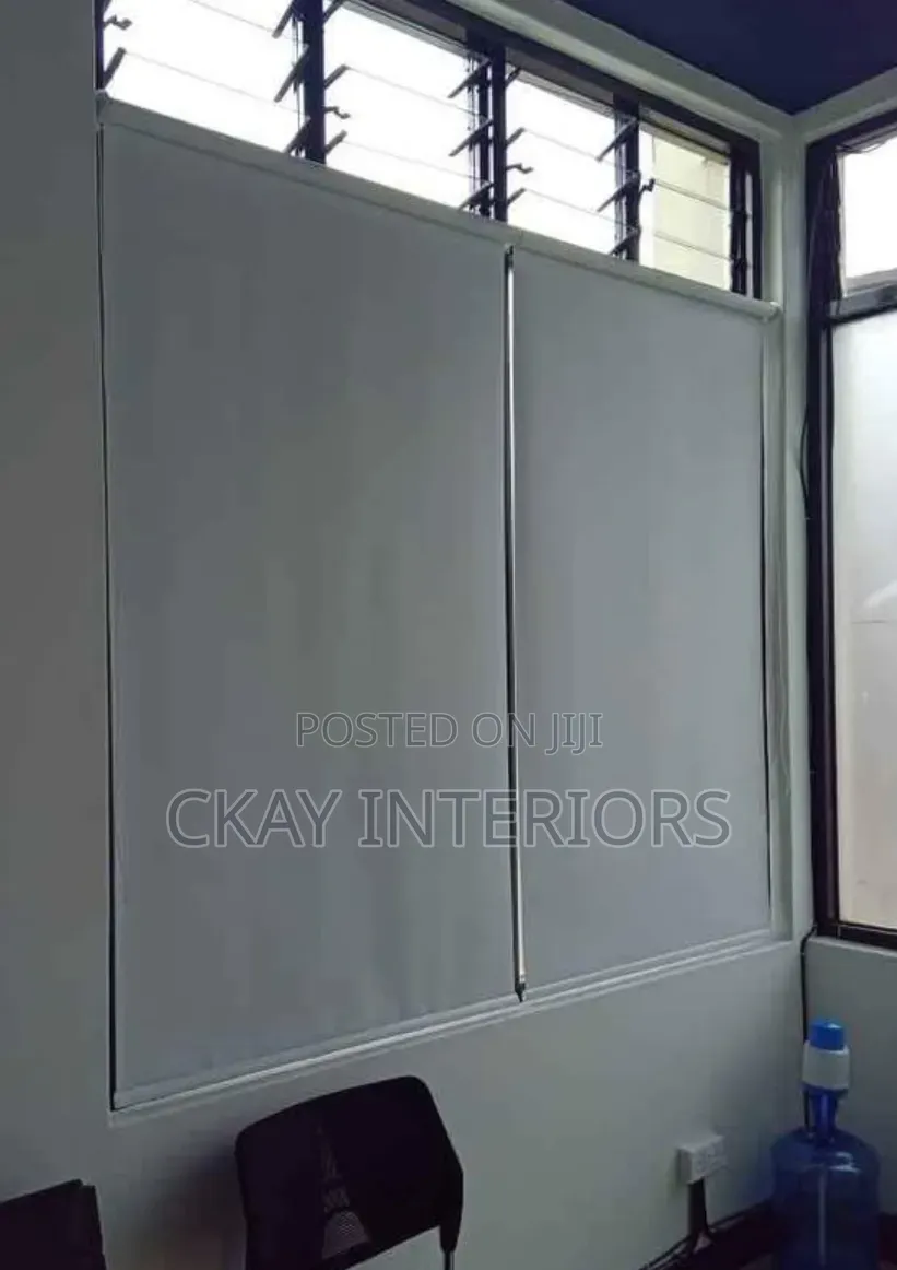 Window Makeover With Blackout Roller Blinds