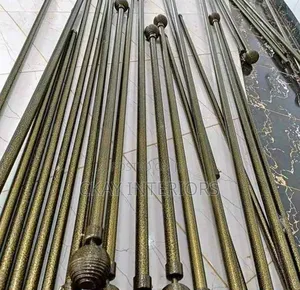 Heavy Duty, Non Rusty Powder Coated Curtain Rods