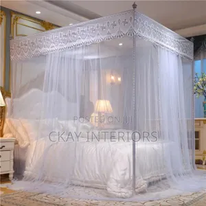 4 Stand and Big Size Round Mosquito Nets4