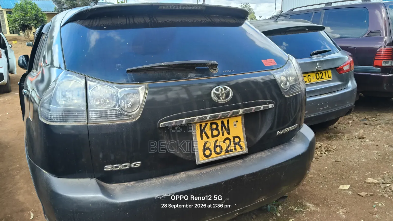 Toyota Harrier 2004 Black