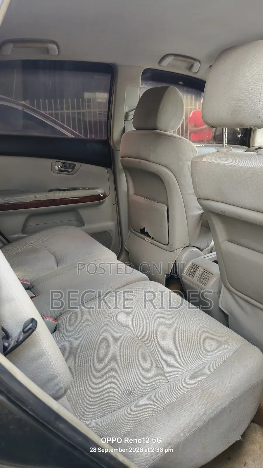 Toyota Harrier 2004 Black