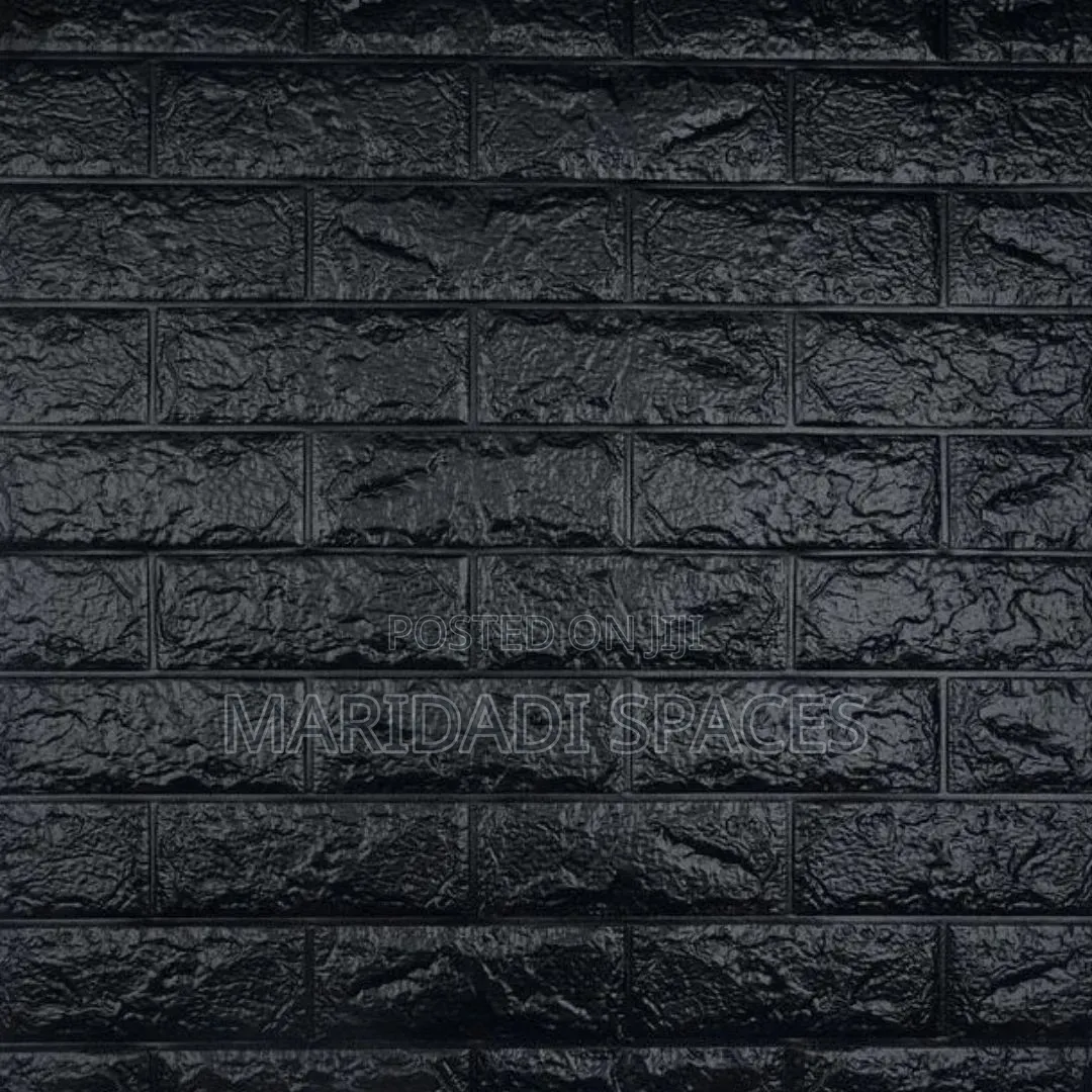 Modern Brick Wallpapers-White Black