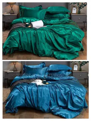 6 by 7 Duvet Covers Sets -Premium Silk Luxury Duvet Covers Set,4pcs
