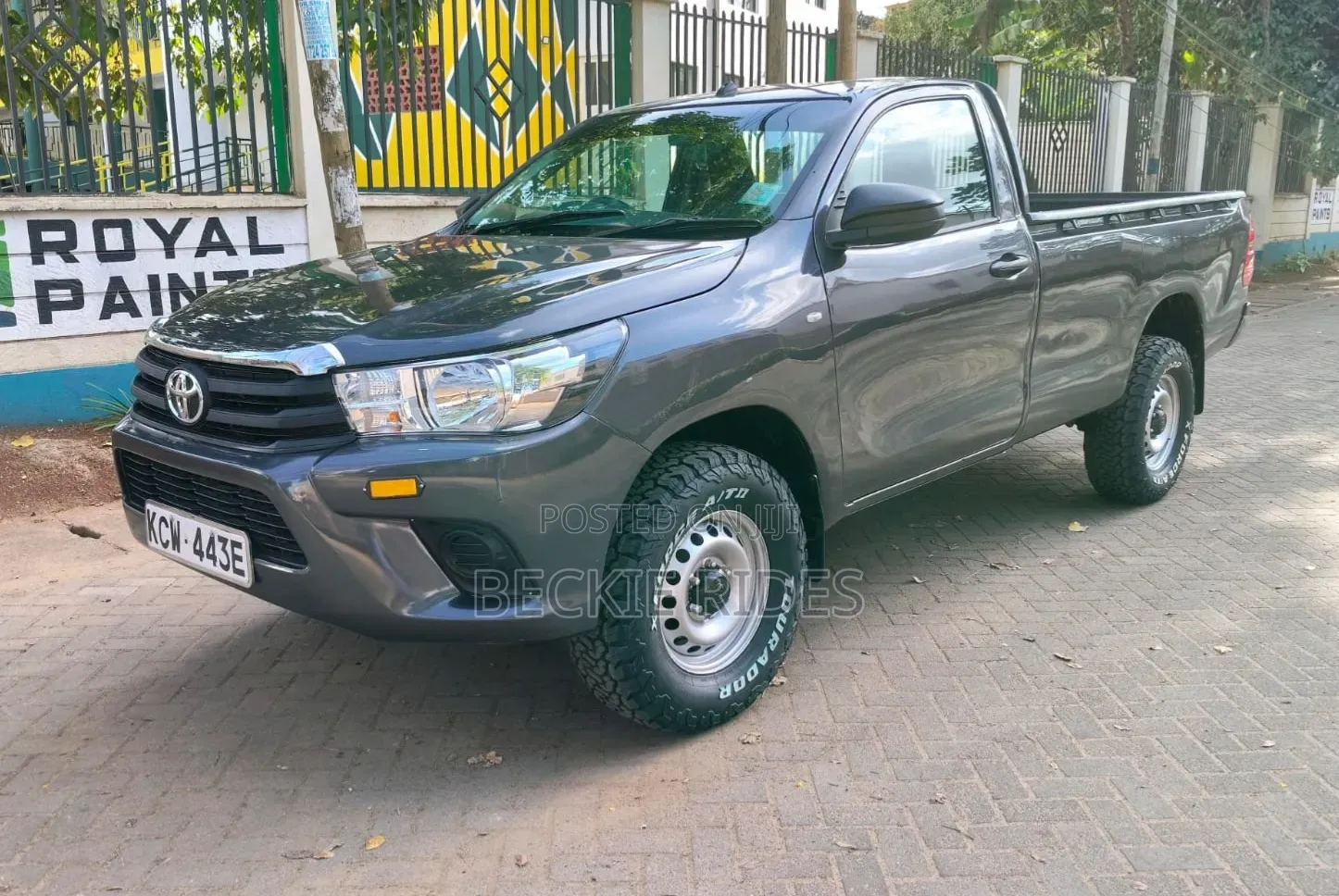 Toyota Hilux 2019 Gray