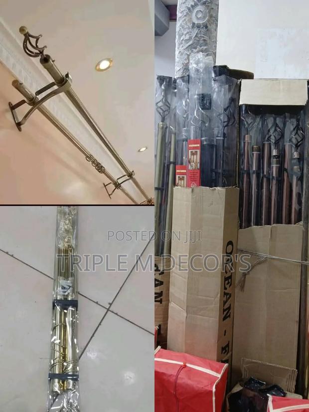 Universal Extendable Curtain Rod Sets - main view