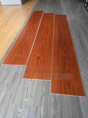Durable Interlocking Waterproof SPC Vinyl Flooring Tiles Installation