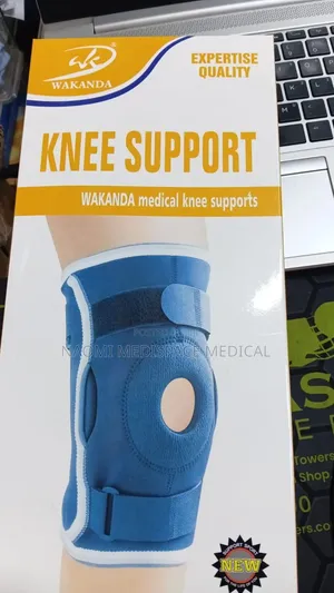 Wakanda Medical Knee Support With Adjustable Straps