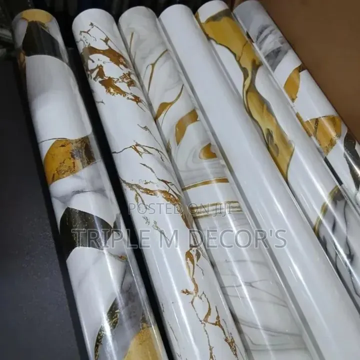 Quality Waterproof Marble Contact Paper for Countertops