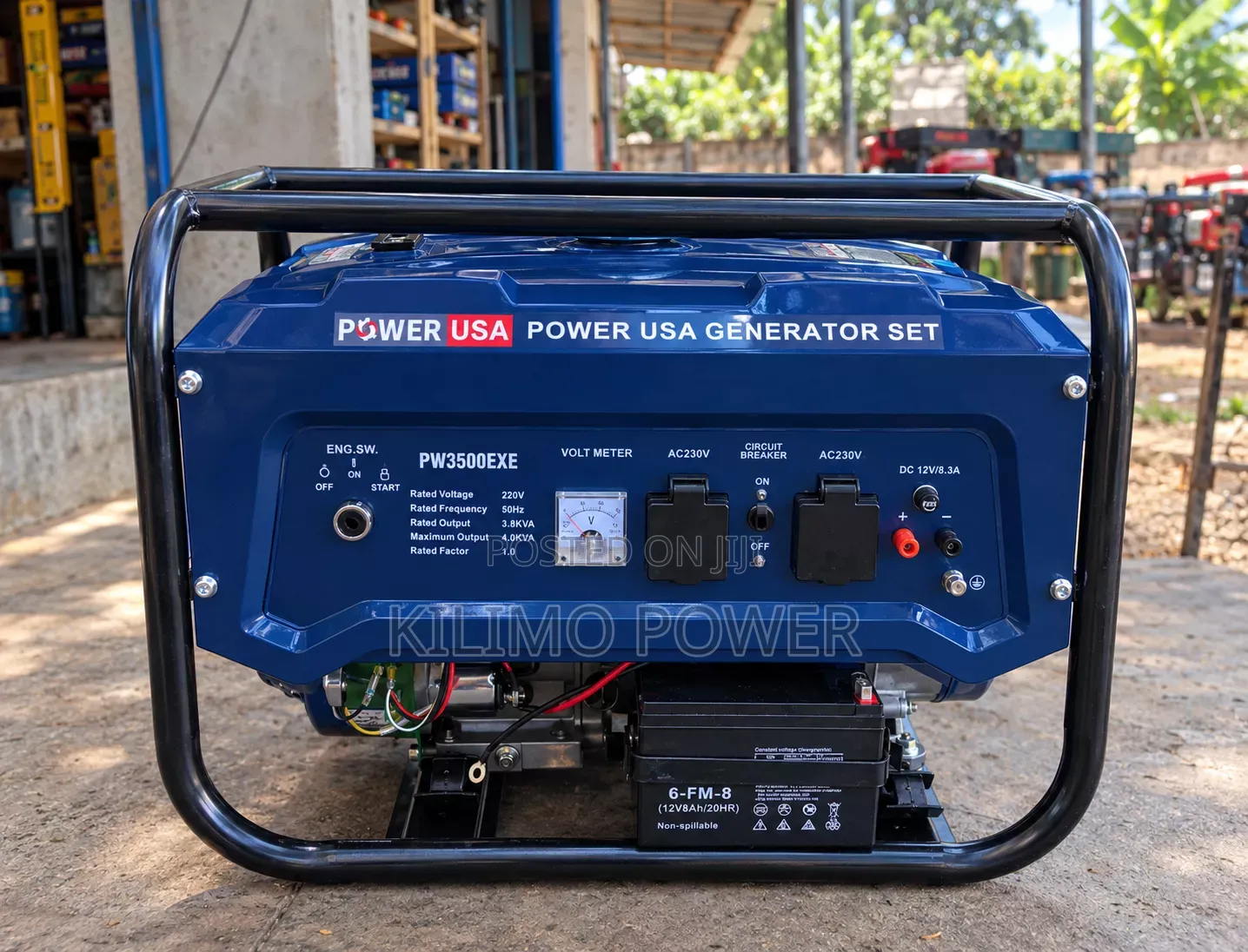 3.8 Kva Power USA Generator