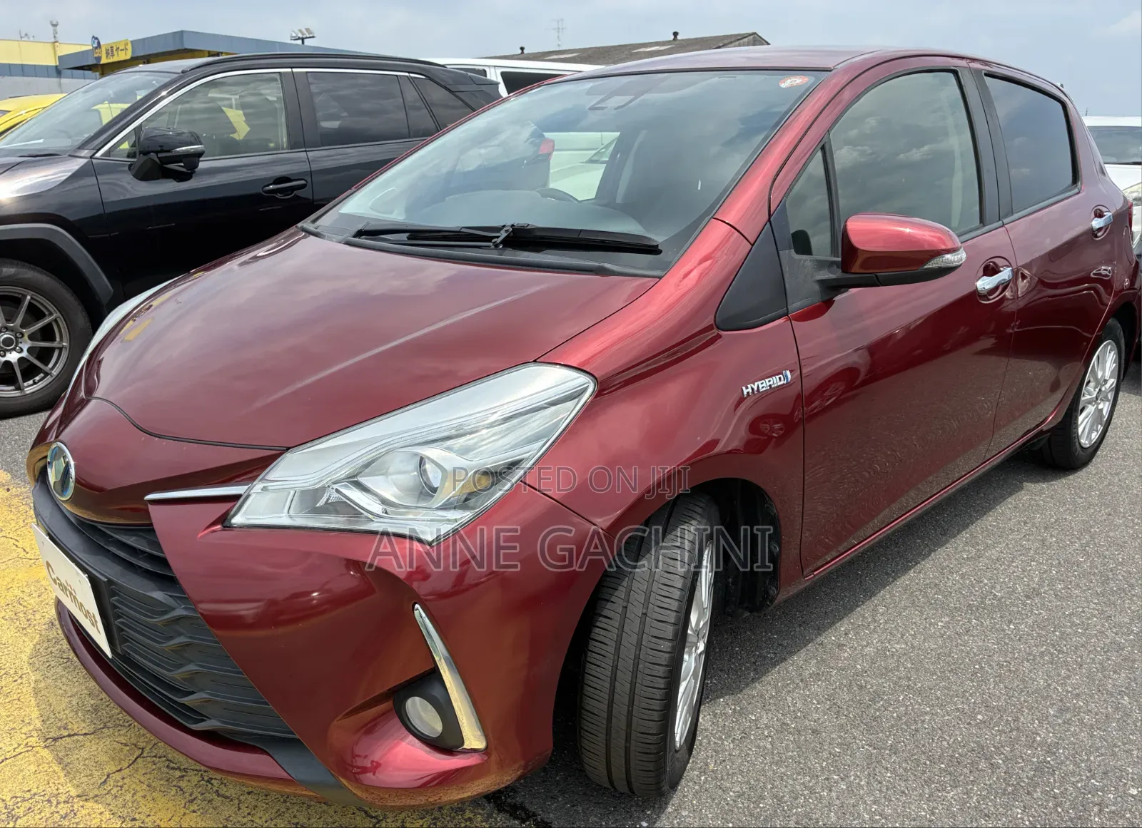 Toyota Vitz 1.5 FWD Hybrid 5dr 2020 Maroon