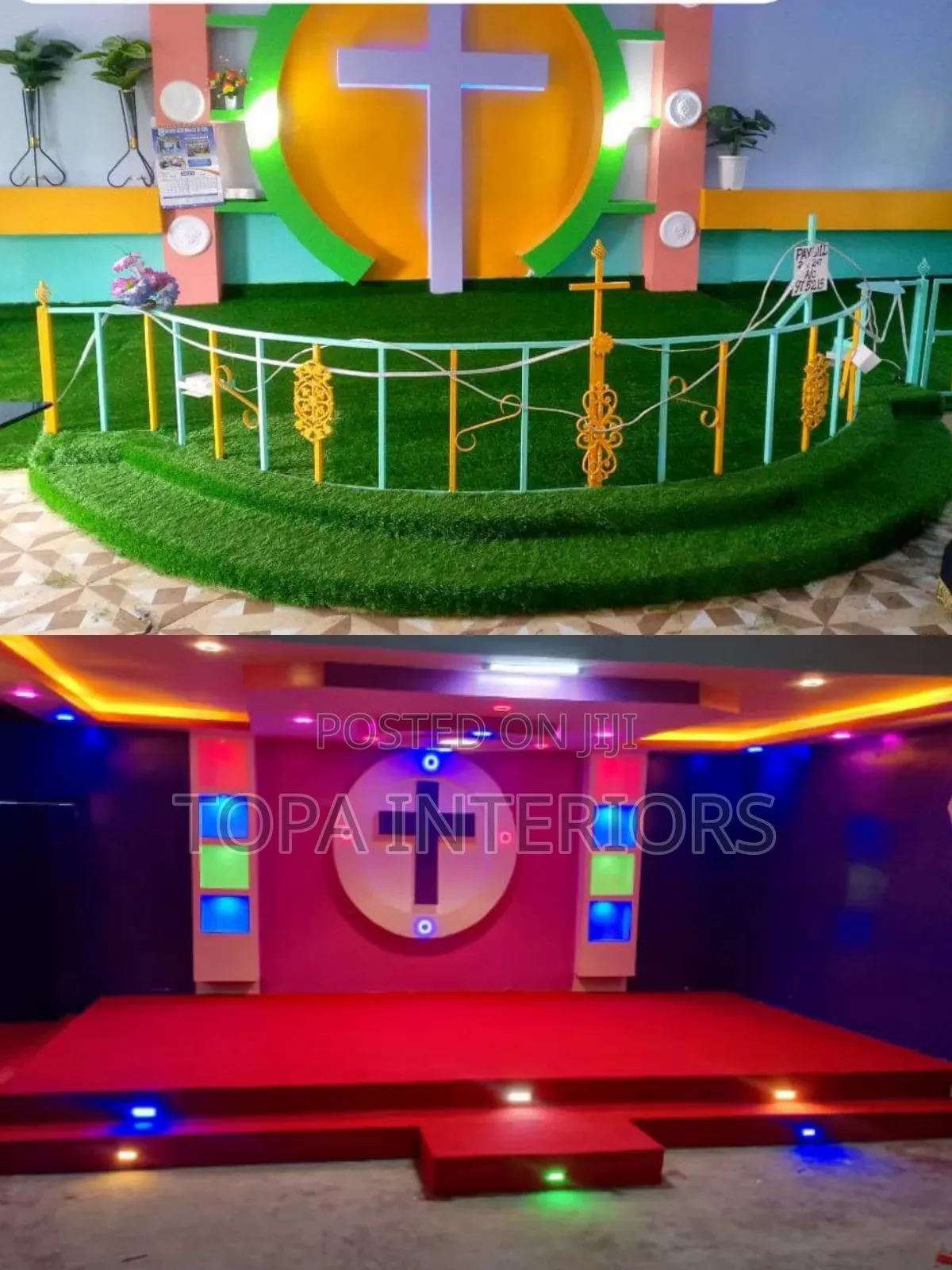 Pulpit Floor Carpets Wall to Wall Flooring Installation