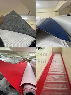 Red Pulpit Carpets Floor Wall to Wall Rugs Installation