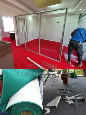Office Floor Carpets Wall to Wall Rugs Installation