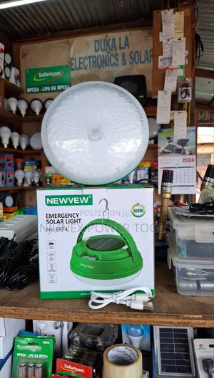 NEWVEW NV-E974 100W Solar Emergency Light