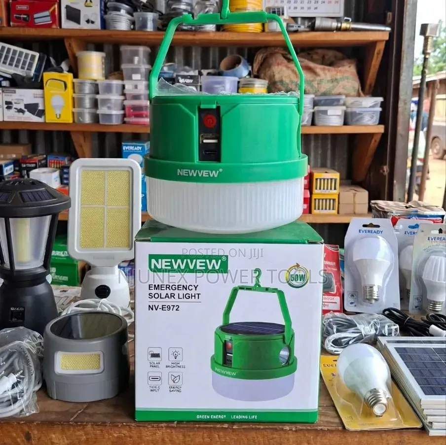 NEWVEW 50W Emergency Solar Light (NV-E972),