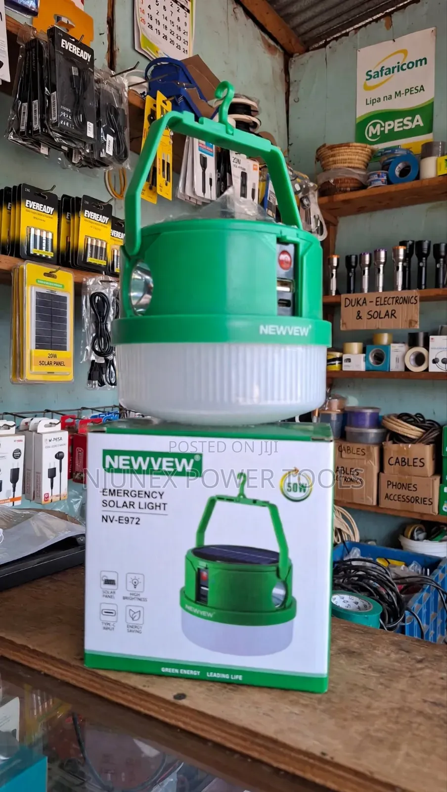 NEWVEW 50W Emergency Solar Light (NV-E972),