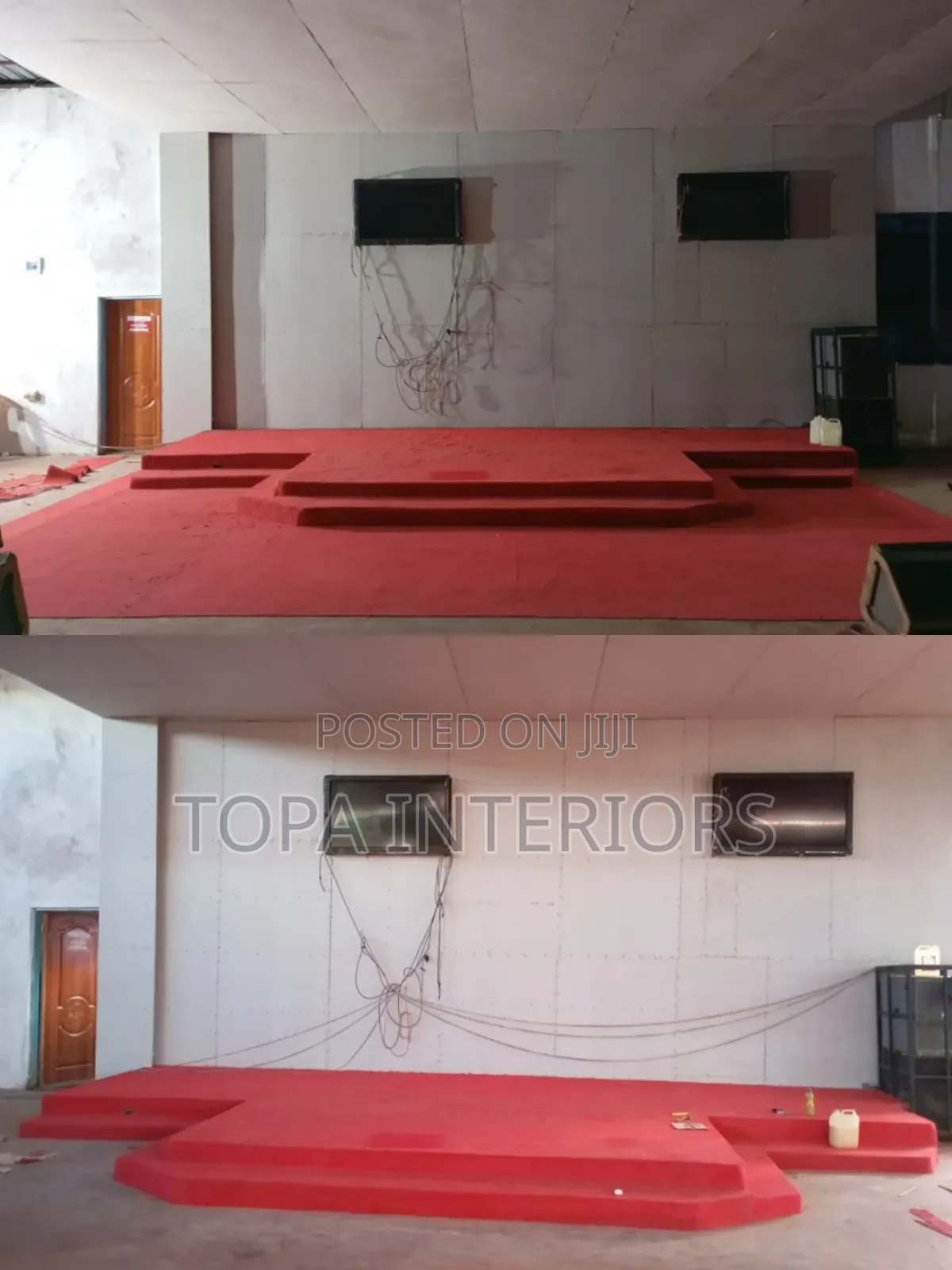 Church Floor Carpets Pulpit Wall to Wall Flooring Fitting