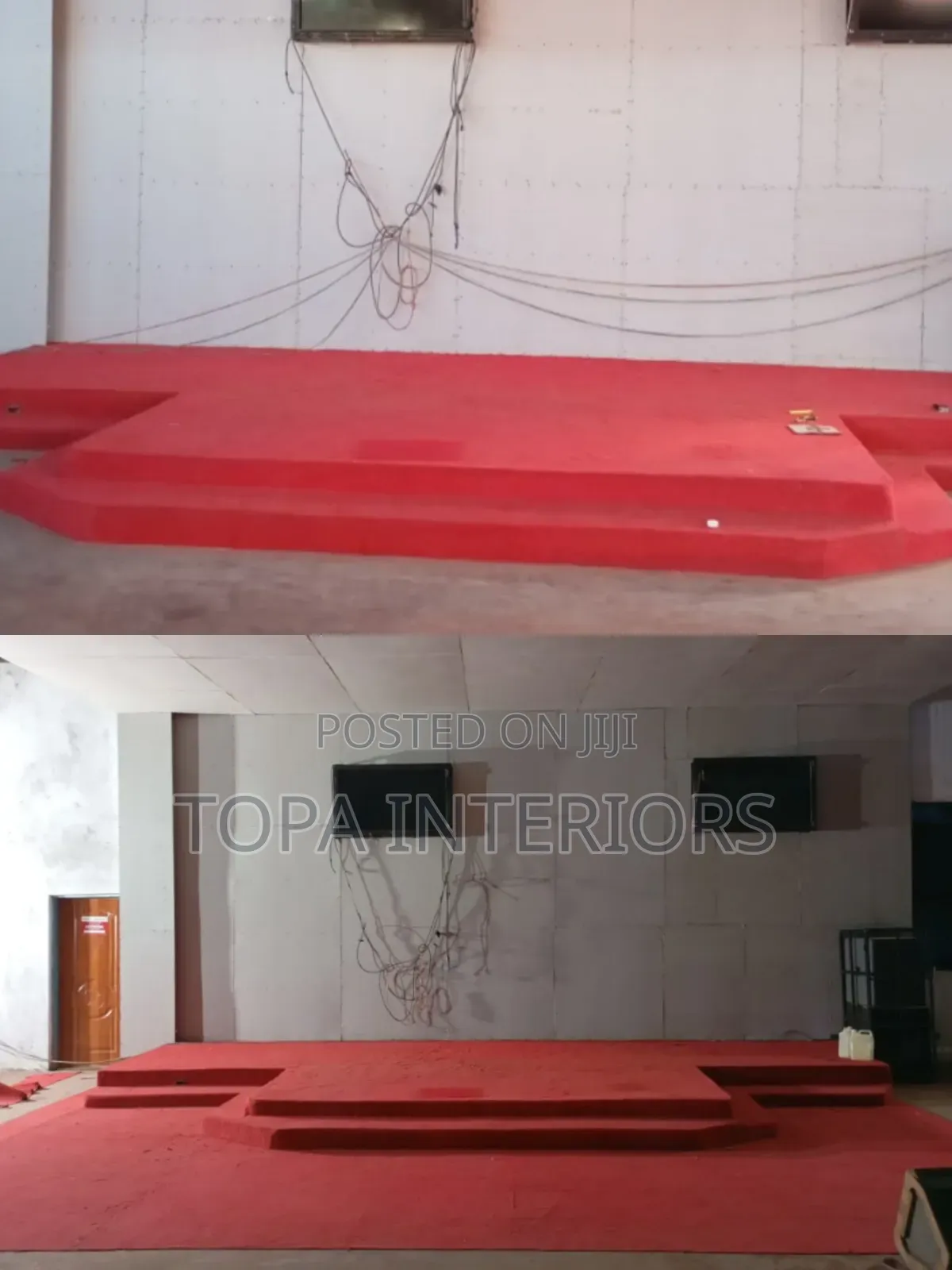 Church Floor Carpets Pulpit Wall to Wall Flooring Fitting
