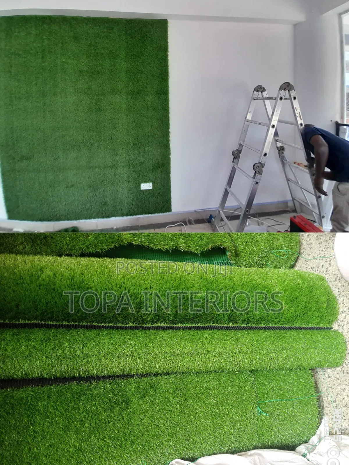 Wall Decoration Artificial Green Turf Grass Carpets
