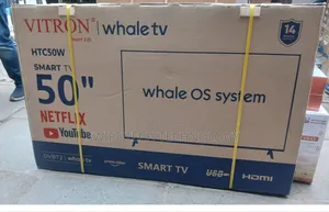 Vitron 50-Inch FHD Smart LED TV - Whale OS, HDR, Wi-Fi, Bluetooth,