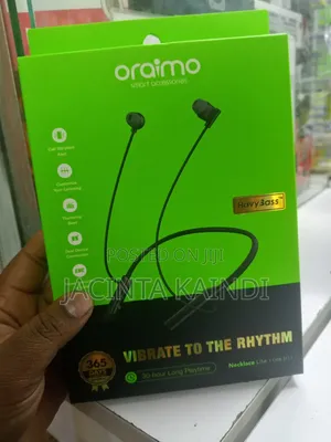 Oraimo Original Neckband ,20hrs Battery,