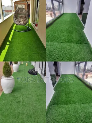 MULTIPURPOSE Green Artificial Grass Carpets Outdoor Rugs