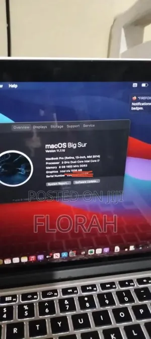 Laptop Apple MacBook Pro 8GB Intel Core i7 SSD 512GB