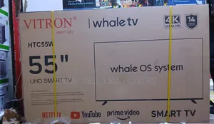 Vitron 55 Inch Smart TV 4k Uhd TV Htc55w Whale Os System Hdr10