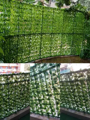 Outdoor Fencing Artificial Green Balcony Privacy Fence