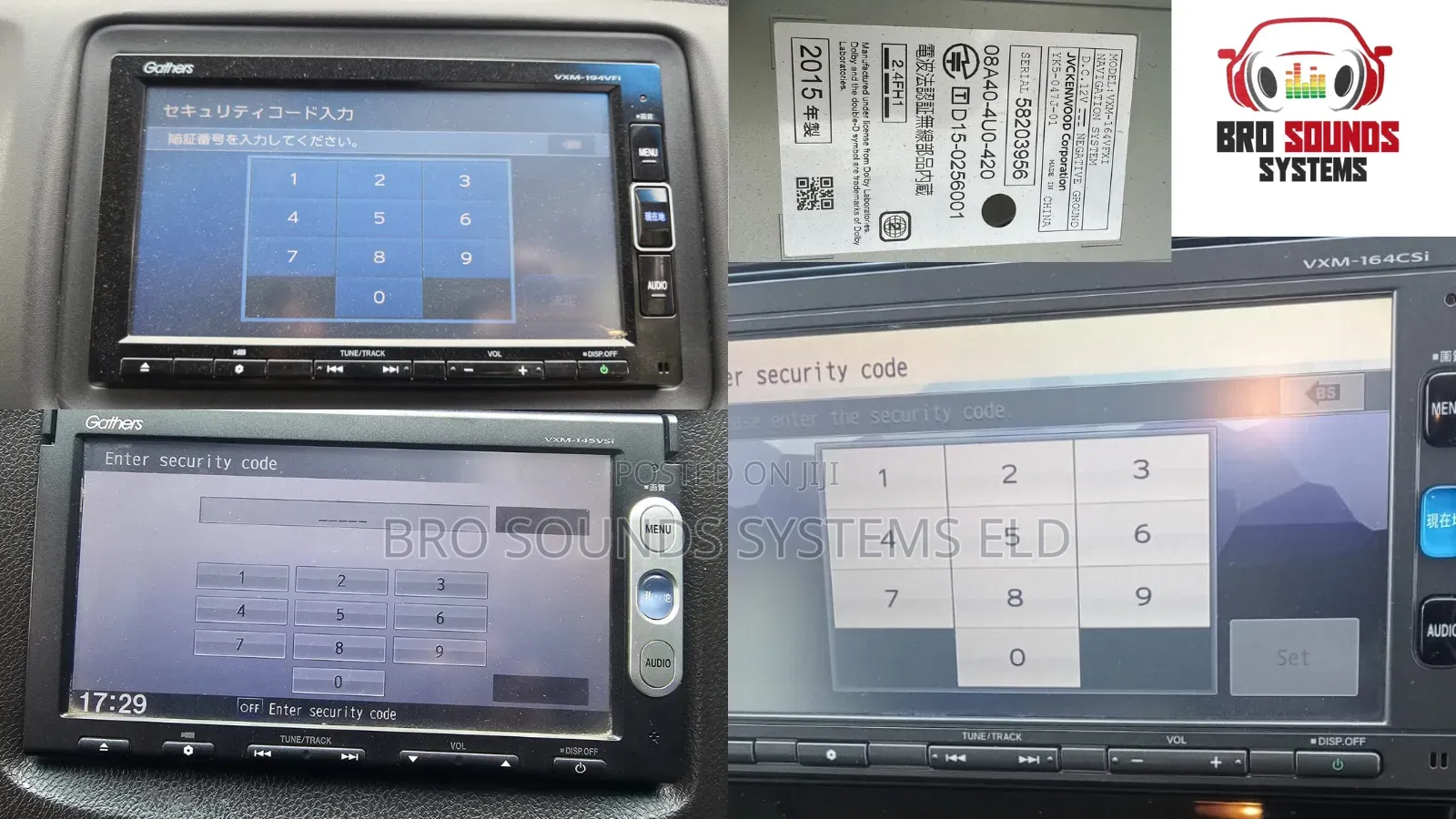 Honda Gather Radio System Password / Pin / Code / Unlock Solution