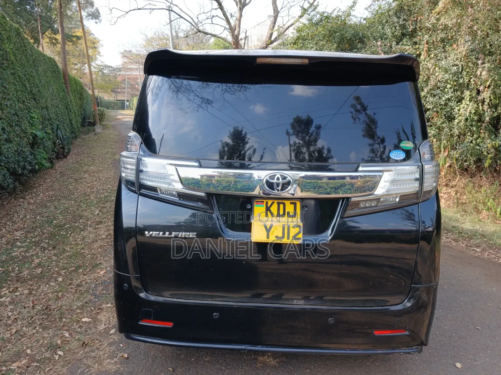 Toyota Vellfire 2015 Black