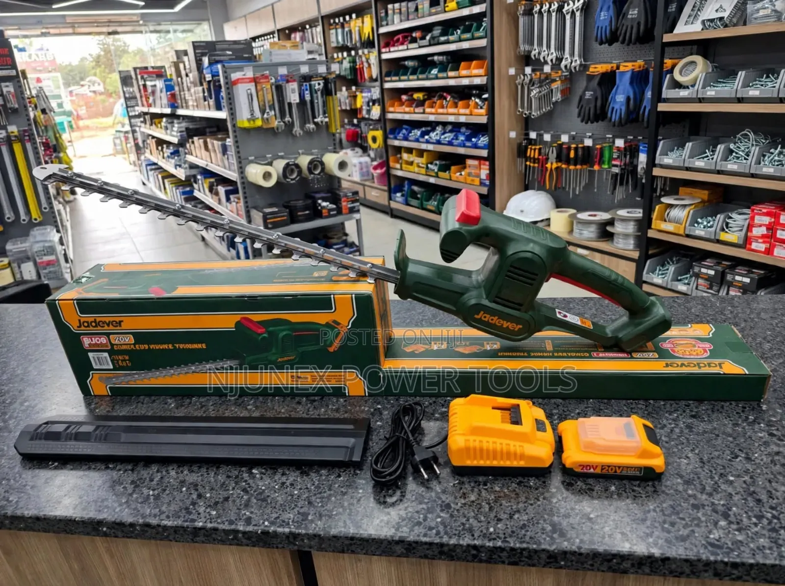 Jadever Cordless Hedge Trimmer 20V